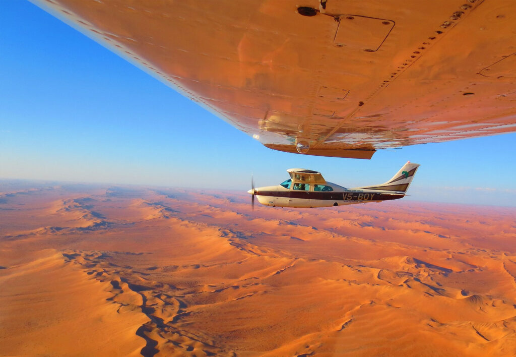 Take to the Skies over the Namib Desert